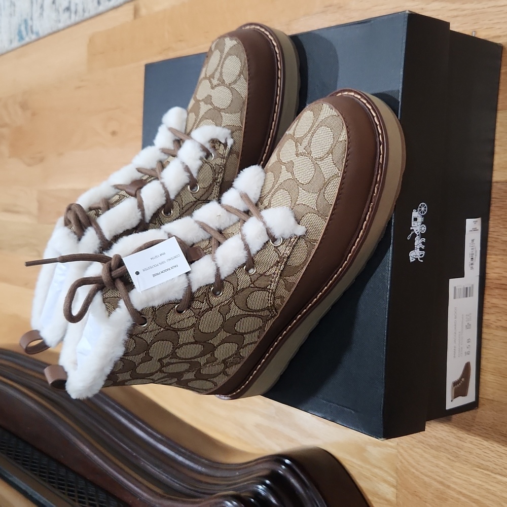 COACH IMANI JACQUARD BOOT